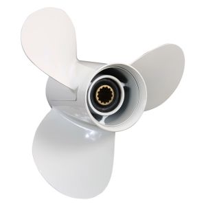 Buy cheap White Yamaha Outboard Motor Props 3 Blades 11 1/4x14-G With 13 Splines from wholesalers
