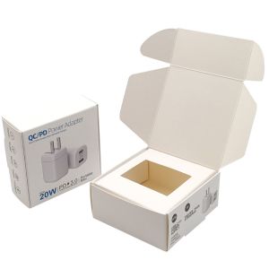 Buy cheap Charger Paper Box Color Printing Switching Socket Packing Box Custom Logo White Cardboard  Folding Airplane Box from wholesalers