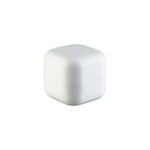 Buy cheap Exquisite Appearance 20g 30g 50g 100g Square Angle Plastic Cream Jar with Hand-pull Gasket Used for Skincare Package Support Customized from wholesalers