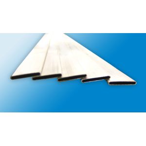 Thin Wall Aluminum Radiator Tube Temper O - H112 Oval Shape No Deformation