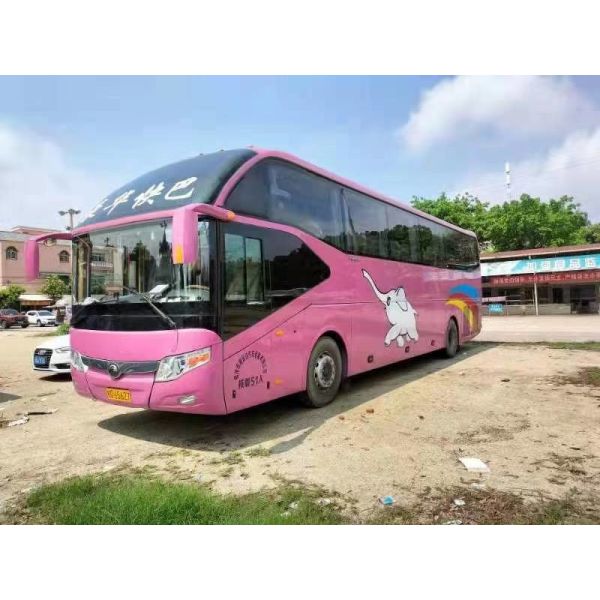 Quality WP.10 Engine 51 Seats Used Yutong ZK6127 Bus With Leaf Spring Suspension for sale