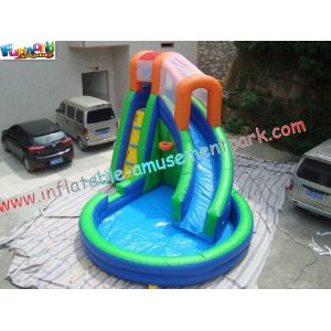 Kids Durable Indoor Outdoor Inflatable Water Slides Pool Games Can Use For Rent,