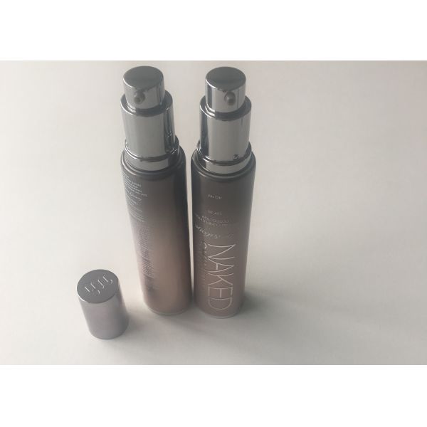 Quality Packaging Plastic Cosmetic Containers With Airless Pump Aluminizing Barrier Laminated for sale
