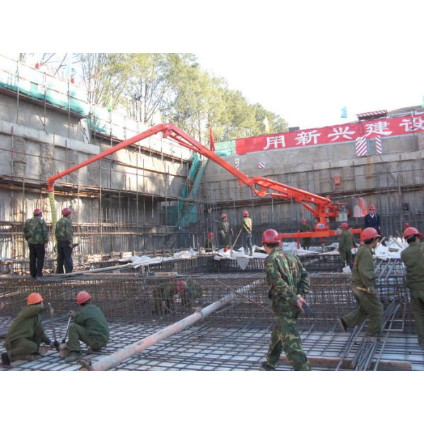 Buy cheap R Shaped 18m Manual Placing Boom For Concrete Distribution from wholesalers