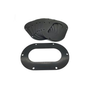 Buy cheap Customized Flat Oval Seal With Durable Silicone Rubber Gasket from wholesalers