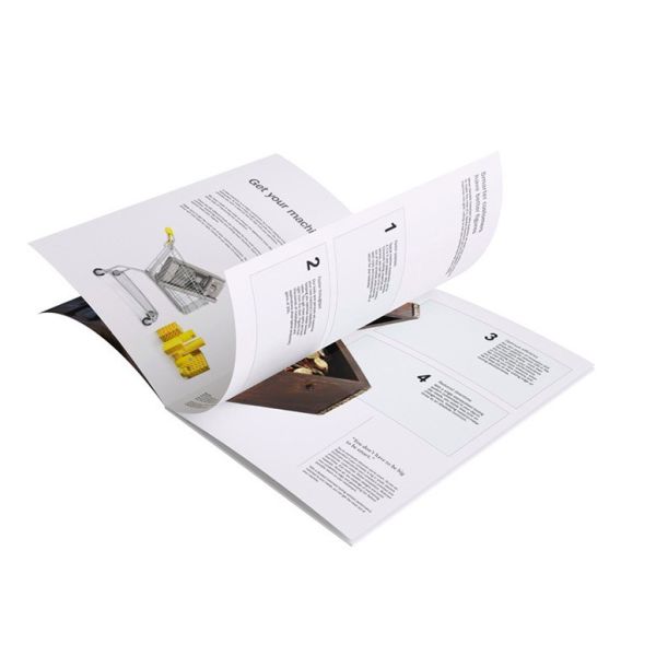 Quality RoHS CMYK Paper Folding Instructions , PGAA Manual Instruction Booklet Printing for sale