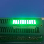 Buy cheap Pure Green 10 LED Light Bar 120MCD - 140MCD Luminous Intensity from wholesalers