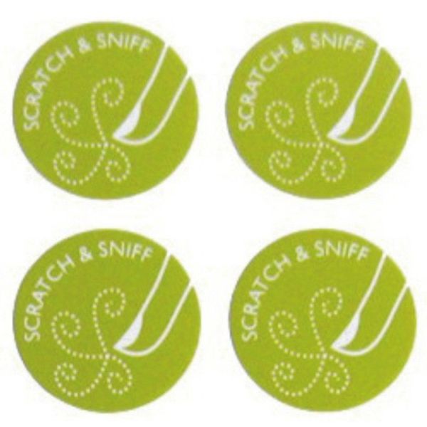 Buy cheap Custom Fragrant Adhesive Stickers Scratch And Sniff With Scent Promotional from wholesalers