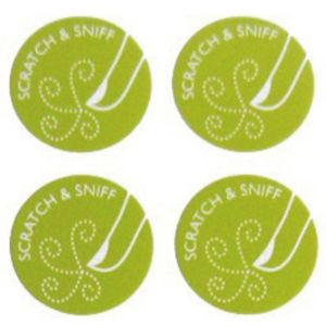 Buy cheap Custom Fragrant Adhesive Stickers Scratch And Sniff With Scent Promotional from wholesalers