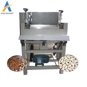 Electric Soybean Peeling Machine 200kg/H Wet Peanut Saparating Machine