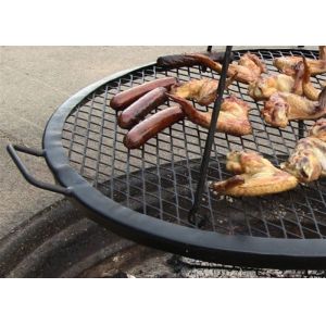 Food Grade Heavy Duty Diamond Hole Expanded Wire Mesh For BBQ Grill