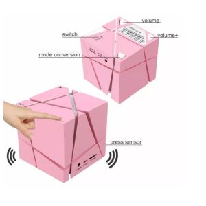 Buy cheap Home Theater Wireless Speaker System Mini Cube Super Bass Stereo Audio Loud Wireless Speaker Support TF Card For Smartph from wholesalers