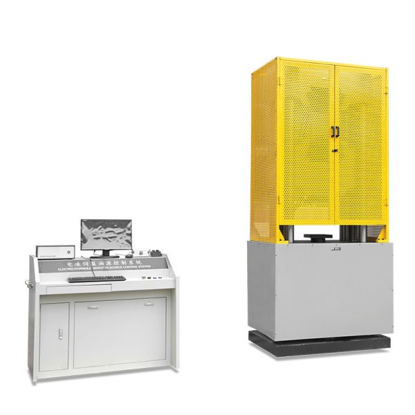 Vertical Electronic Hydraulic Universal Tensile Compressive Strength Testing