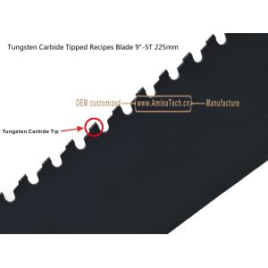 Buy cheap Tungsten Carbide Tipped Recipes Blade 9"-5T 225mm，Reciprocating from wholesalers