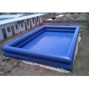 Buy cheap 12 x 8 x 1.3 m Double wall tube PVC tarpaulin Inflatable Swimming Pools Above Ground for Amusement from wholesalers