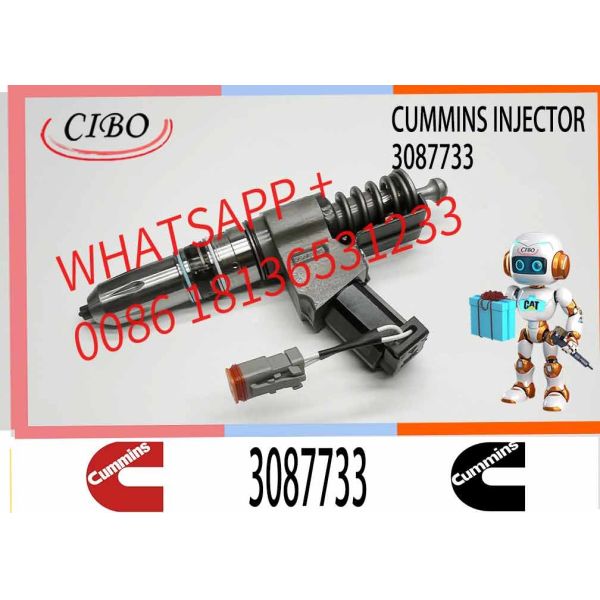 Common rail injector fuel injecto 3411766 3087733 3083846 3095086 for N14 Excavator
