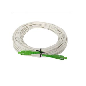 Buy cheap 30M SC / APC To SC / APC G652D Simplex Fiber Patch Cord White Jacket High Dense Connection from wholesalers