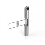 Buy cheap Walkway DC Motor Swing Doors Turnstiles Acrylic Panel Ticket-checking Wing Barrier Used from wholesalers