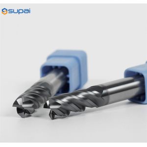 China 1/2 In Right Hand Square End Cutter With TiAlN Coating on sale