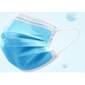 Buy cheap Surgical Disposable Earloop Face Mask Antibacterial Good Air Permeability from wholesalers