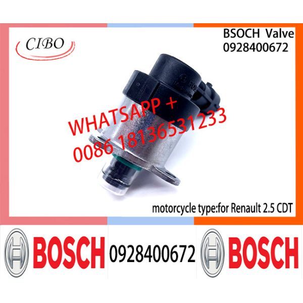 BOSCH DRV Valve 0928400672 Control Valve 0928400672 for REN-AULTt 2.5 CDT