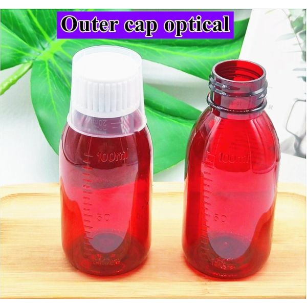 ROPP CRC CAP Cough Bottles 100ml Empty Liquid Medicine Bottles