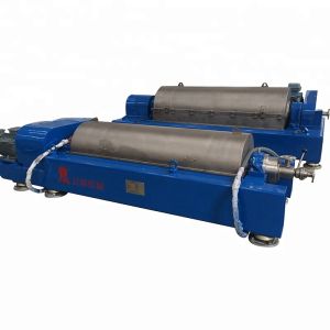 Buy cheap Three Phase Cow Dung Treatment Decanter Centrifuge with 22000W Power 2-10 m³/h Capacity and 3000 RPM from wholesalers