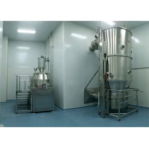 Buy cheap 500KG/batch 1500L Fluid Bed Granulator Solid Plastic Recycling Granulator Machine from wholesalers