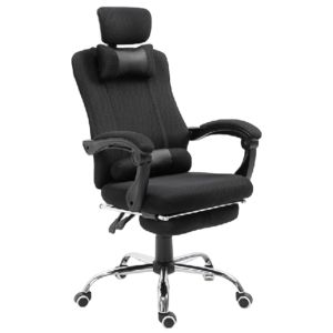 Buy cheap Multifunctional Ergonomic Mesh Office Chair With Integrated Footrest And Reclining Functionality 100mm Gas Lift Mesh Armrests from wholesalers