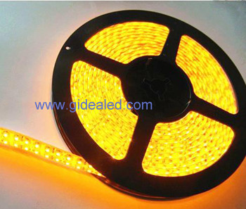 Quality 19W SMD 3528 Flexible Strip 240LEDs/m yellow PCB for sale