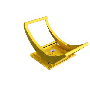 Buy cheap Rubber Plate Friction Increases Mobile Vehicle Barrier Foldable from wholesalers