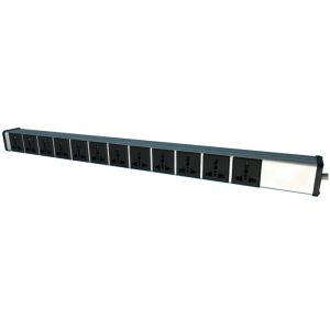 Buy cheap Multifunction Network Intelligent PDU , 12 Jack Multi Plug Electrical Outlets product