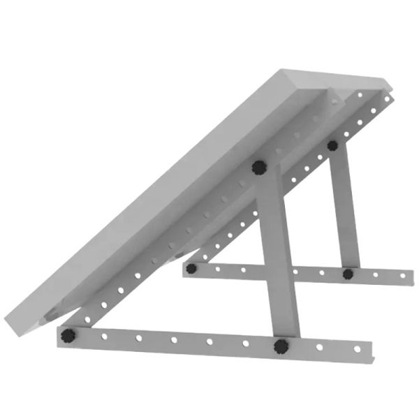 Tilting Solar Panel Mounting Brackets On Flat Surface For RV Bolt Off Grid Pv