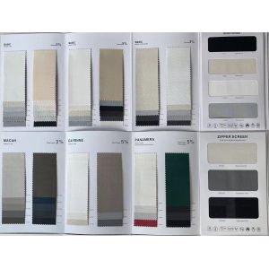 Acrylic Coated Blackout Roller Blinds Sunscreen Fabric Factory Direct High