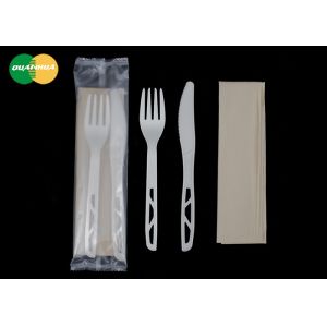 Buy cheap OEM ODM Eco Friendly Disposable Cutlery Kit Biodegradable Compostable from wholesalers
