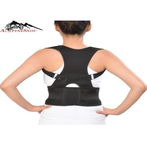 Buy cheap Correction Adjustable Back Support Posture Brace Belt Color Customization For Private Label from wholesalers