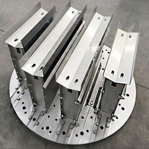 Buy cheap Trough Pan Liquid Distributor Tower Internals Distillation Column Internals from wholesalers