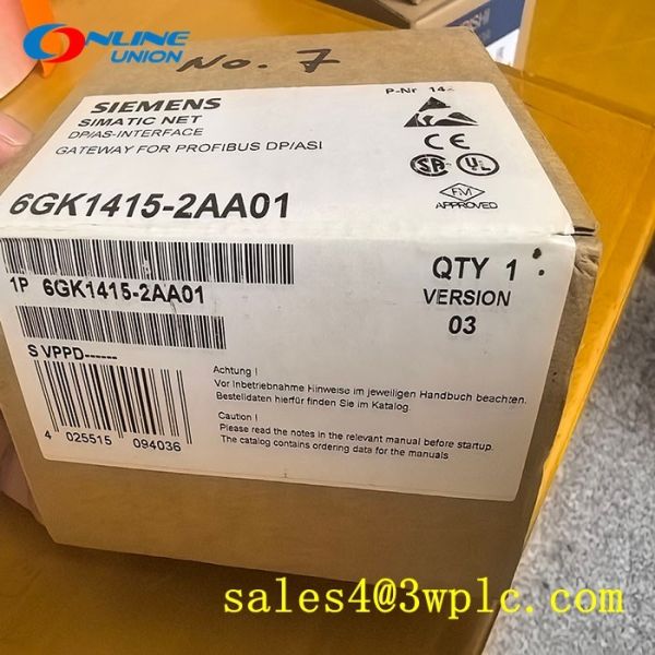 Quality 6GK1415-2AA01 SIEMENS DP/AS-INTERFACE LINK 20 E for sale