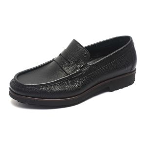 Buy cheap Rubber Outsole Anti Skid Mens Leather Moccasin Shoes from wholesalers