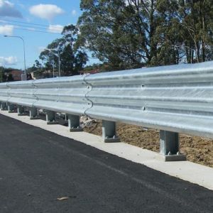 Buy cheap Galvanized Guardrail Traffic Barrier System Customized for Road Safety Installations from wholesalers