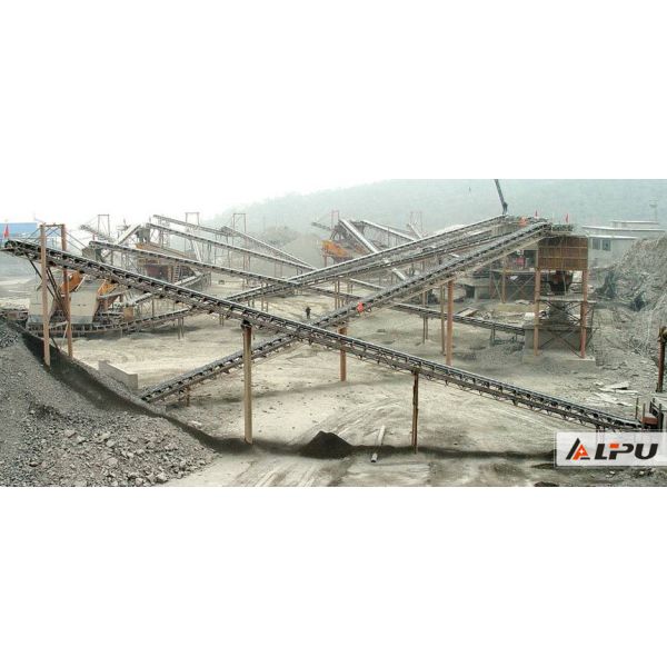 Quality Economical Granite Mining Conveyor Systems Transport Smoothly for sale