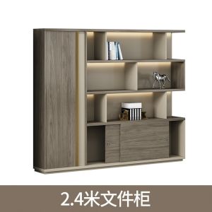 Buy cheap Modern Office File Cabinet Wooden Boss Background Cabinet Set from wholesalers