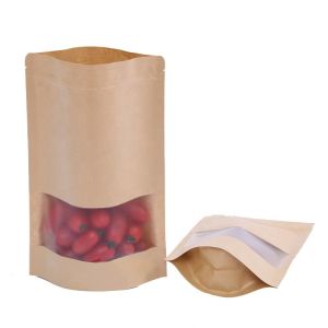 Buy cheap Free samples available biodegradable feature and plastic material kraft paper stand up zipper coffee tea bags from wholesalers