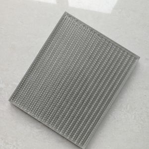 Buy cheap Crystal Clear Metal Laminated Glass Fabric Customized Size from wholesalers