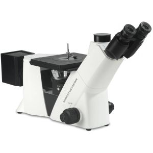 50X 1000X Inverted Metallurgical Microscope Dark Field Polarizing Observation