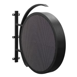 Buy cheap P4.7 Outdoor Single Side LED Screen Logo Advertising Round LED Poster Display from wholesalers