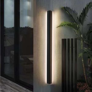 Buy cheap Modern minimalist wall mouned lamp Indoor and outdoor creative corner led wall light Home background strip wall lamp from wholesalers