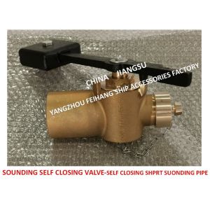 SOUNDING SELF-CLOSING VALVE IS CALLED SELF-CLOSING VALVE WITH SOUNDING CAP AND