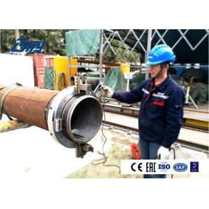 Buy cheap 36in Pipe Hydraulic Automatic Pipe Beveling Machine 762mm Split frame from wholesalers