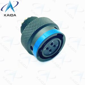 Buy cheap 7.5A Mil Dtl 38999 Series Ii 4 Female Pins Olive Green Cadmium D38999 Series 2 from wholesalers